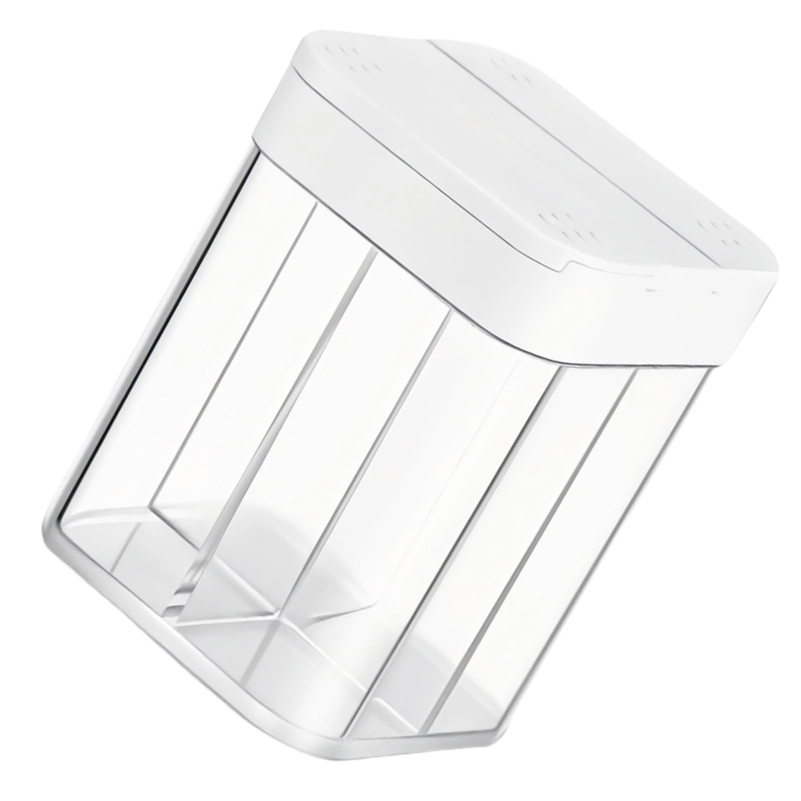FACAILUO Condiment Organiser Transparency Multi Compartment Kitchen Storage Container Space Saving Seasoning Dispenser