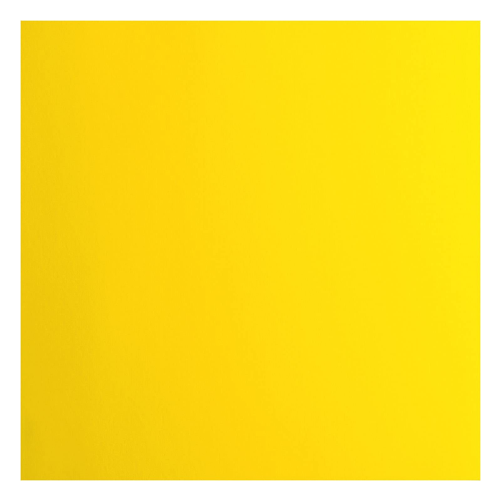 Florence Cardstock Smooth, Coloured Card Making Supplies 12 x 12 inch, Yellow, 20 Sheets