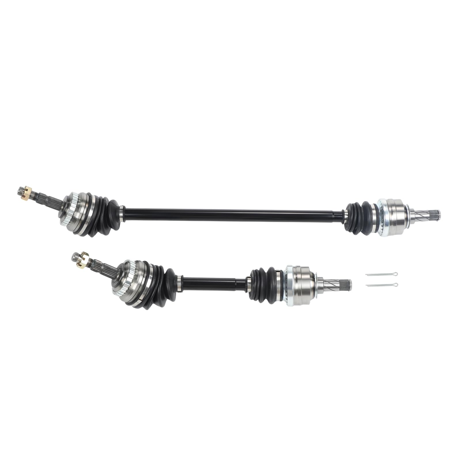 2x Antriebswelle mit ABS-Zahnring links & rechts Gelenkwelle Vorderachse Kompatibel mit Opel Corsa C X01 Kasten/Schrägheck 24427064 26076879
