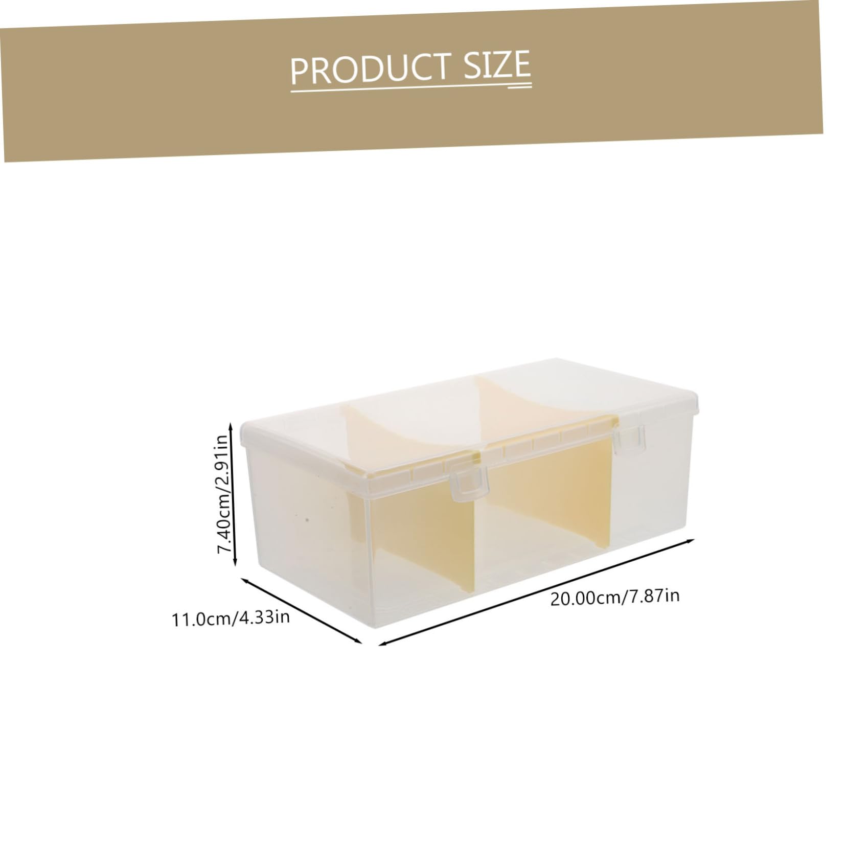 Lurrose 5Er Packung storage boxes aufbwahrungs-box Kartenspiele Tragbarer Behälter für Bürokarten Visitenkarten-Organizer für den Schreibtisch Kartenhalter fürs Büro Plastik Transparent