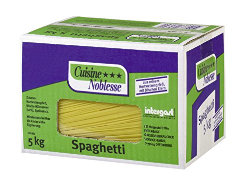 Cuisine Noblesse Teigwaren Spaghetti, 1er Pack (1 x 5 kg) Cover