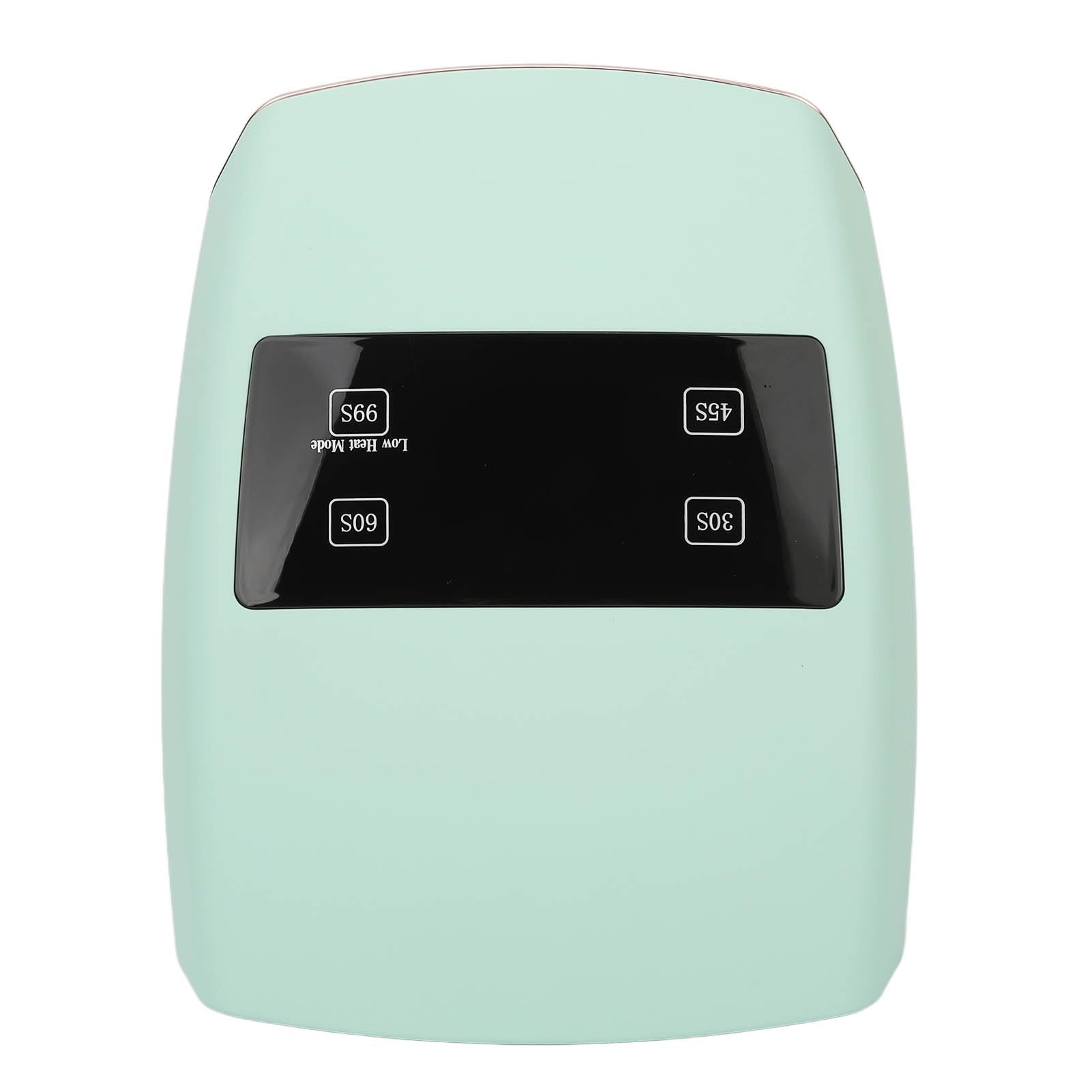 Sèche-Ongles Gel 96W, 32 Puces Lumineuses, 4 Réglages de Temps, écran LED, Lampe de Polymérisation pour Vernis à Ongles, 100 240V (Prise UE)