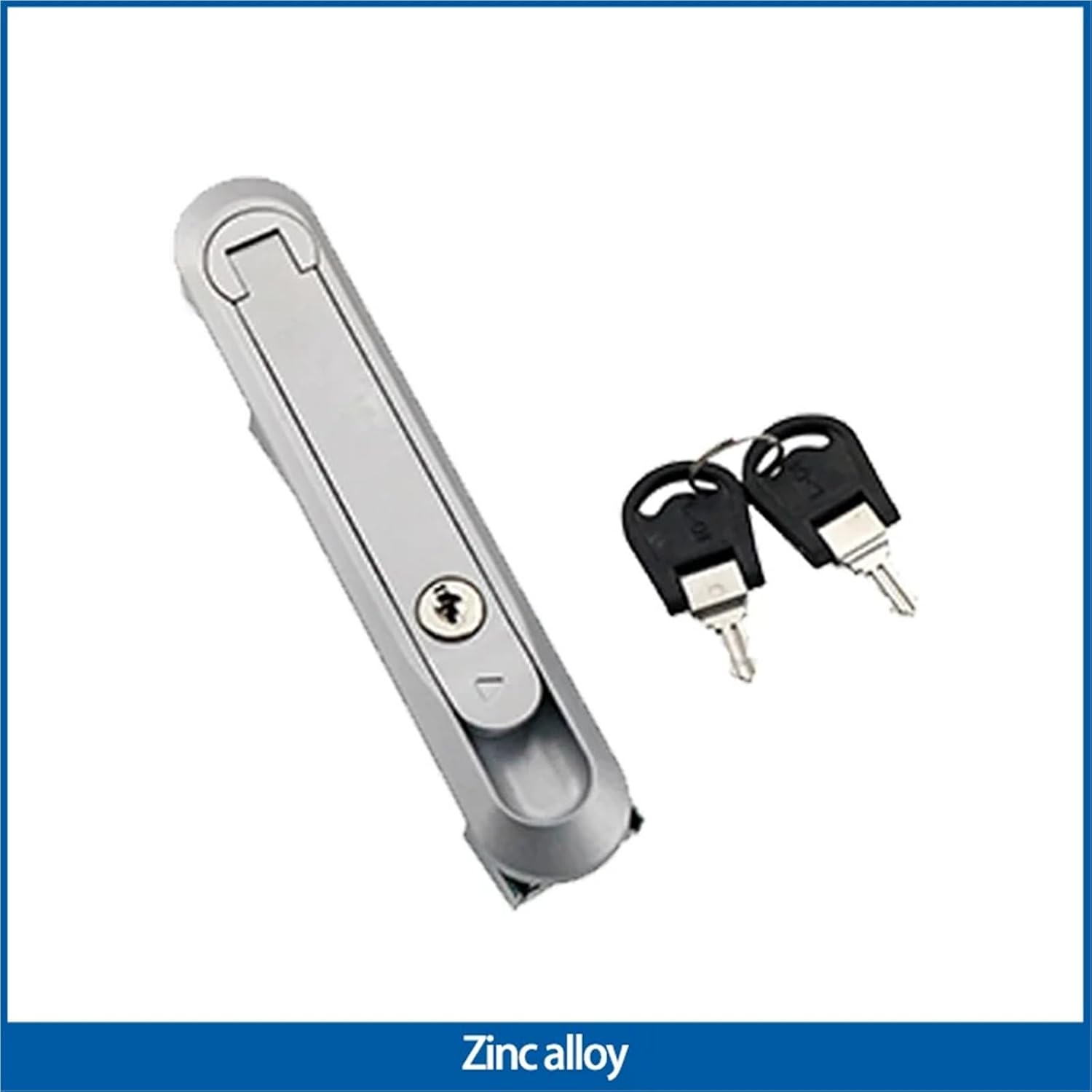 Zinc Alloy Flat Lock Industrial Equipment Cinet Door Rotating Special 1Pcs