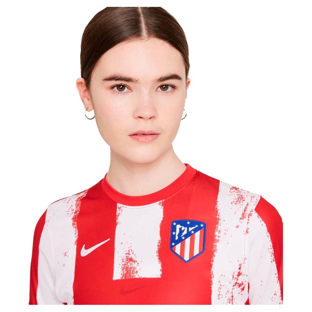NIKE Atlético de Madrid, Temporada 2021/22, Equipación de Juego, Camiseta Primera Equipación Camiseta Unisex Adulto