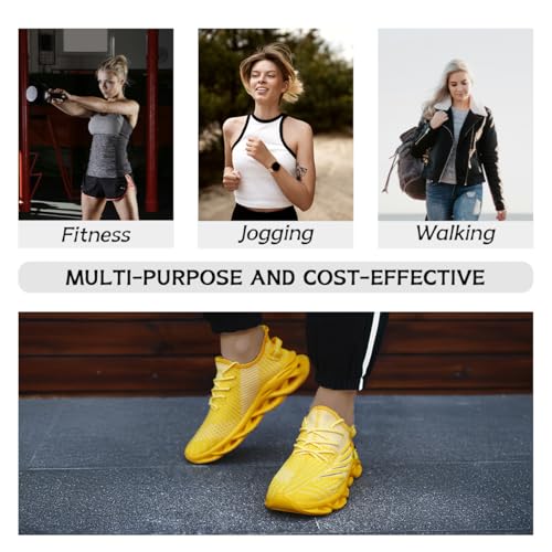 Image of Running Shoes for Women Slip On Tennis Walking Sneakers Sport Fashion Casual Workout Gym Athletic Hiking Nurse Non Slip Lightweight Breathable Trainers