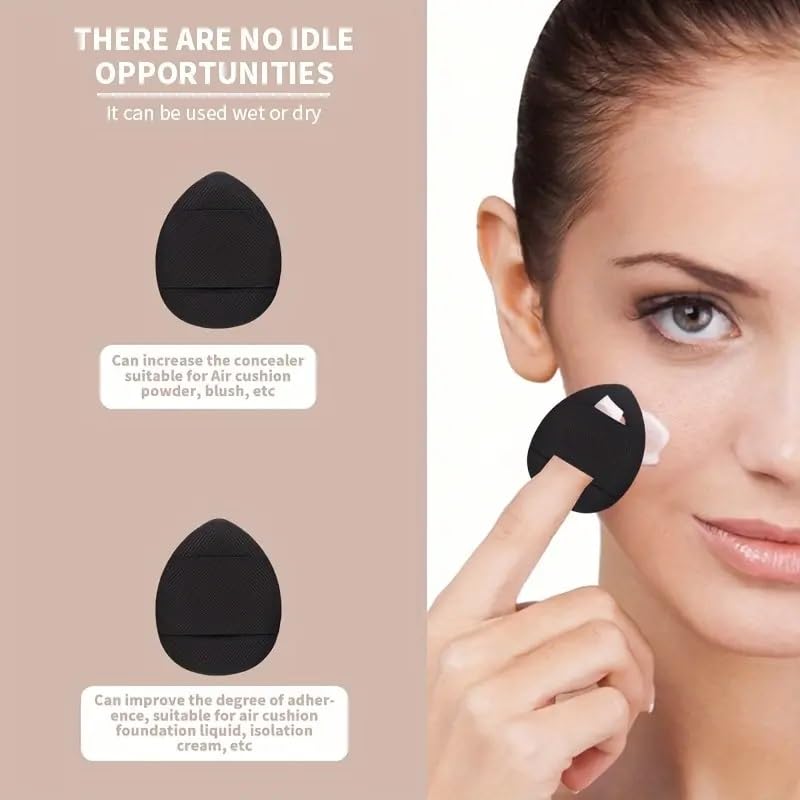 HGHDBT 36Pcs Black Makeup Brushes Set Professional Makeup Kit Multi-functional Makeup Tool Set with Facial Makeup Accessories, Foundation Makeup Brush Kit Eye and Face Make up Brushes & Tools - Image 8