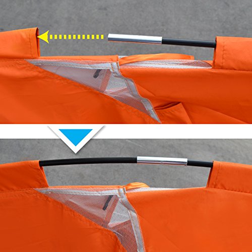 Carpa portátil BenefitUSA para 2-3 personas miniatura 7