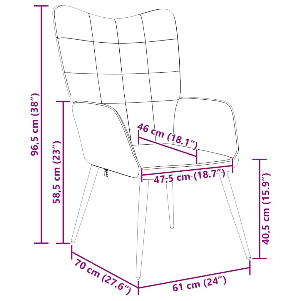 Sillón de relax de tela marrón, moderno sillón acento para salón y dormitorio, cómodo sillón de lectura con estructura de acero, cómodo sillón para relajarse