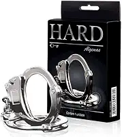 HARD - Algema Sensual Em Metal Reforçada Cromado REF:HA109MC