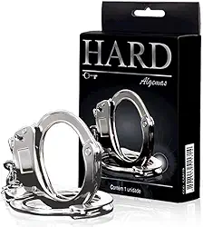 HARD - Algema Sensual Em Metal Reforçada Cromado REF:HA109MC