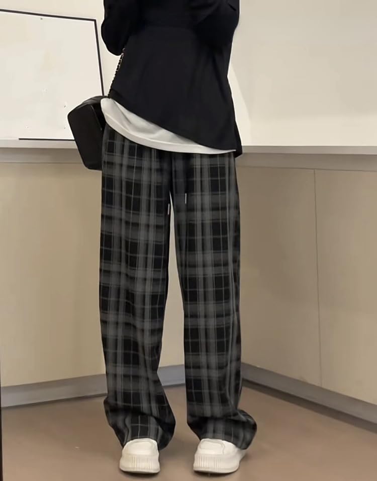 Grunge Lounge Vintage Clothes Goth Emo Clothes Plaid Pants2