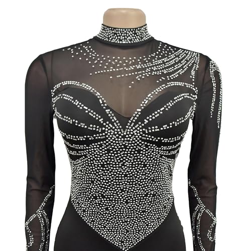 Image of Figdaw Rhinestone Embellished Formal Gowns and Evening Dresses for Women 2026