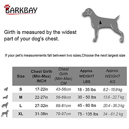 BARKBAY No Pull Dog Harness Front Clip Heavy Duty Reflective Easy Control Handle for Large Dog Walking(Black,L) - Image 7