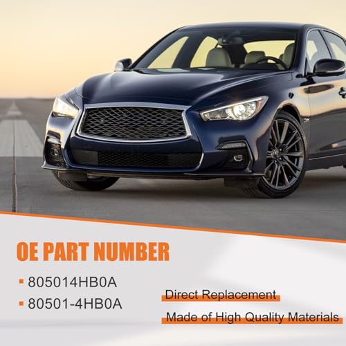 Image of 805014HB0A Door Lock Actuator Fits for Infiniti Q50 2014-2020 Front Left Side, Door Latch Assembly FL - Replace 80501-4HB0A