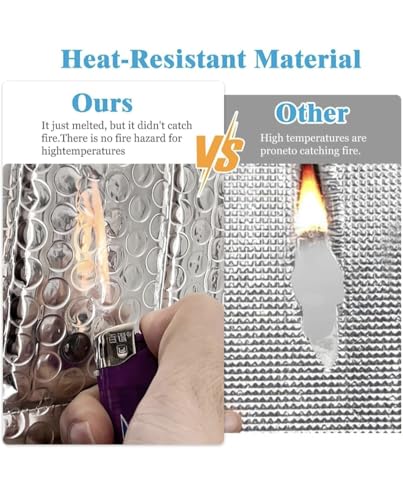 Image of 12 MM AC Outdoor Unit Protector Cover | Waterproof & Heat Resistant Insulation Sheet | Heavy Duty AC Outdoor Cover for 1.5 Ton Split AC| Fits to Every Brand | Sun, Rain & Dust Protection.