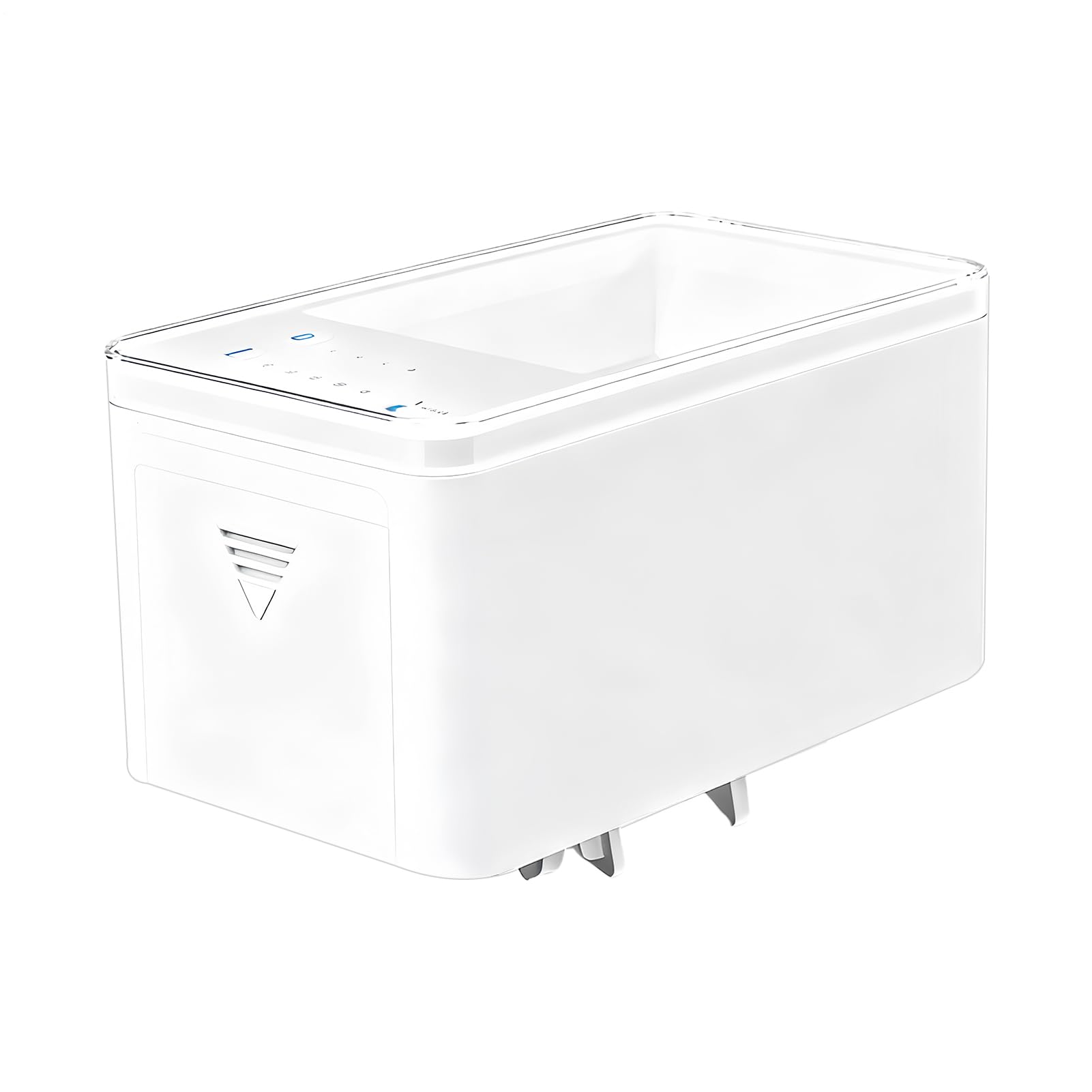 Alimentador automático de peces con temporizador regulable y pilas