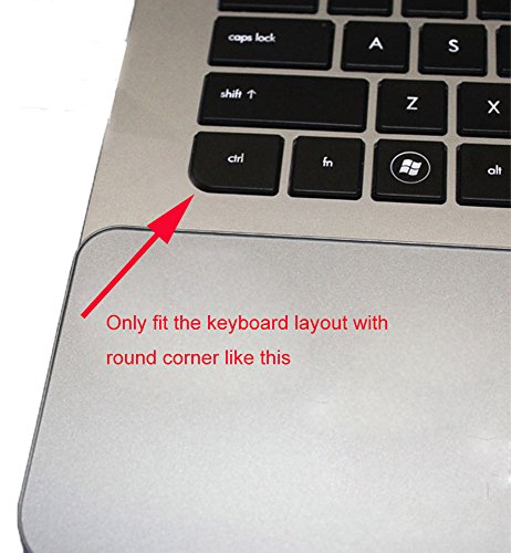 Protector de teclado compatible para laptop HP 14" miniatura 3