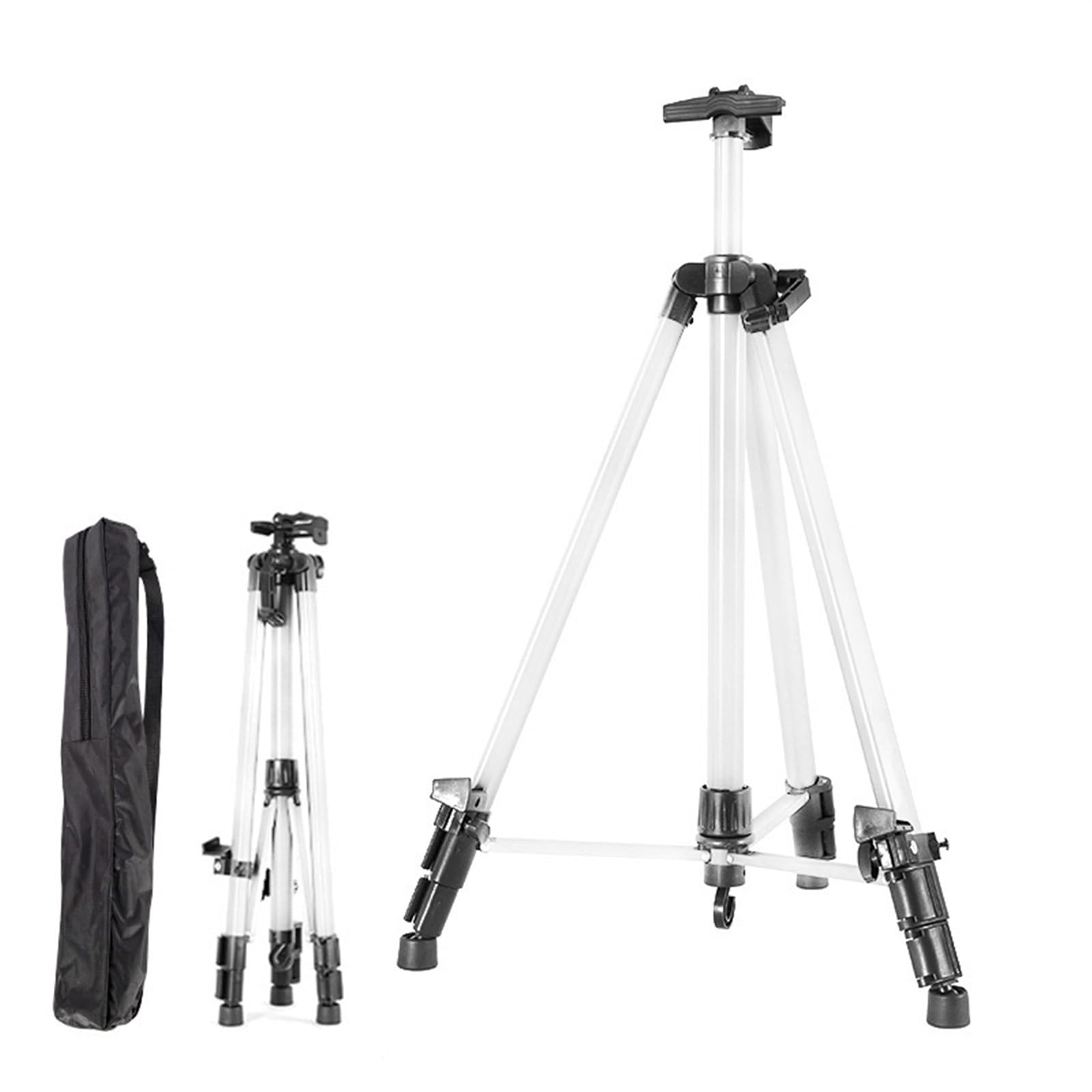 Staffelei Staffelei aus Aluminiumlegierung, tragbarer, schrumpfbarer, faltbarer Zeichenbrettständer, höhenverstellbares Stativ, Künstlerbedarf, 6 Farben, 155 cm Höhe Zum Zeichnen