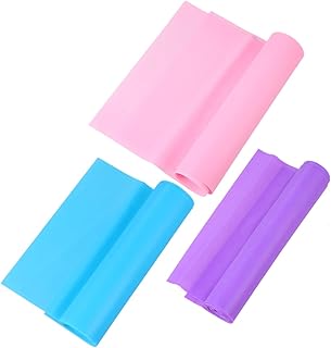 Sosoport Yoga Stretch Strap Stretch Bands Fitness Resistance Bands Fitness Stretch Bands Workout Bands Stretching Band for Workout Yoga Stretch Belt Yoga Belt Exercise Band Piece 3pcs
