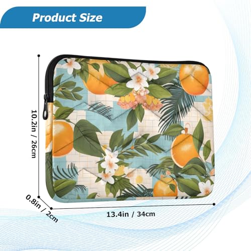 Funda para Laptop 13-14 Pulgadas con Diseño de Flores miniatura 3