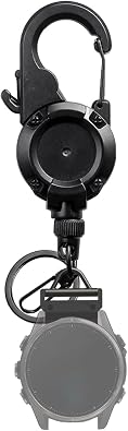 Heavy Duty Retractable Badge Reel for Garmin Fenix 9/9 Pro/8/7X/6X