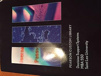 Paperback Mba550: Decision Support Systems Custom Book