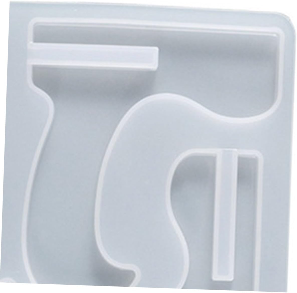 EXCEART 15 Pcs Bracket Epoxy Mold Phone Holder Epoxy Resin Mold DIY Stand Easels Accessories Table Top Easels for Painting Phone Holder DIY White Baking Non Stick