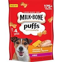 Algopix Similar Product 17 - MilkBone Puffs Dog Treats Chicken 