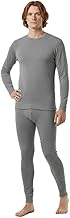 Men's Merino Wool Thermal Underwear Set (Shirt + Trousers) Warm Winter Ski Underwear Merino Wool