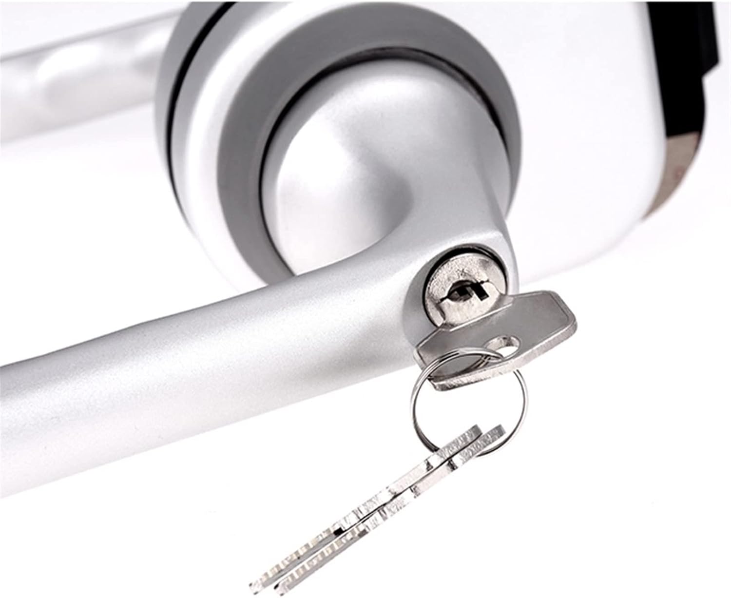 Sliding Handle Door Lock for Glass Door Women Dress Bag Store Office Hotel Building Hardware 1Pcs