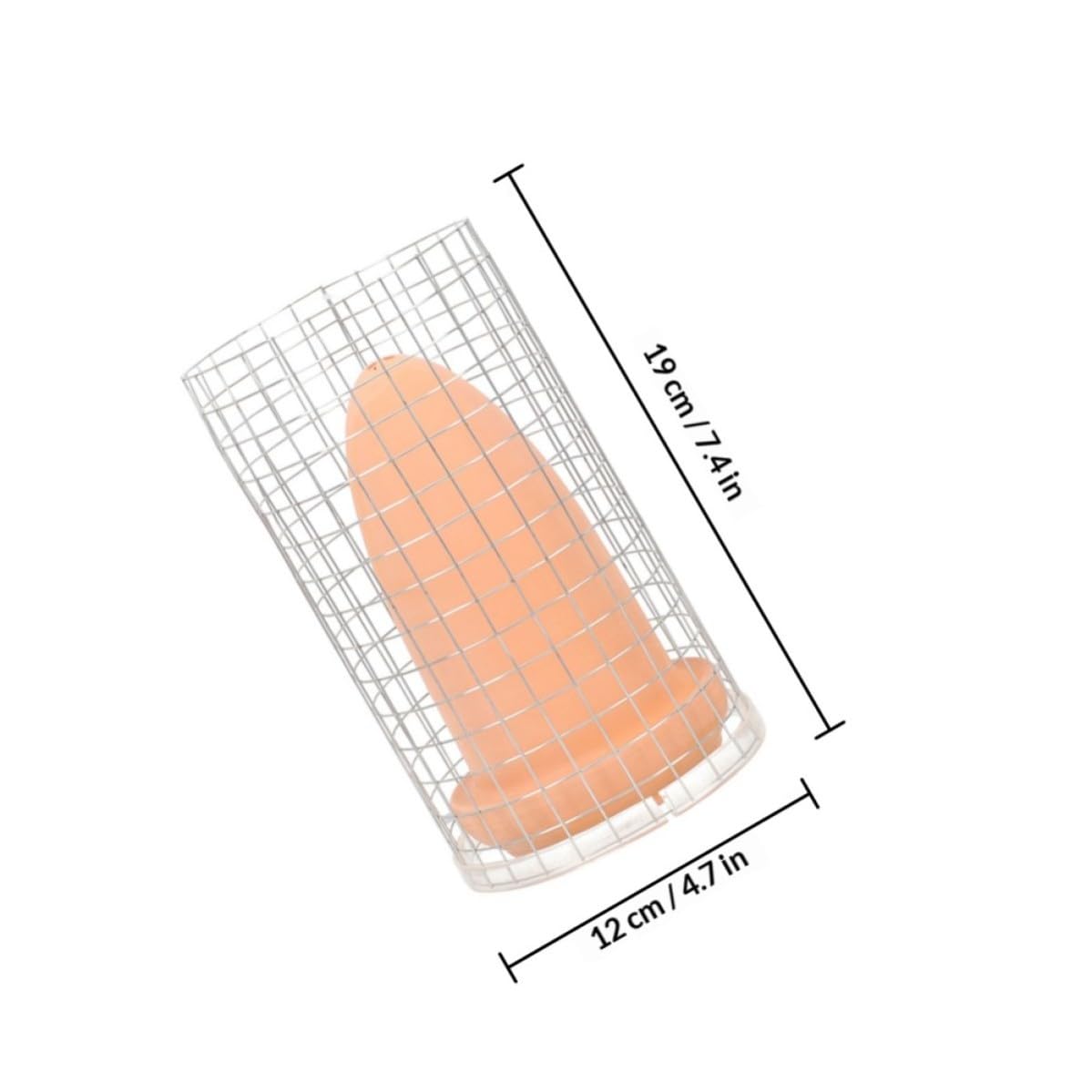 Conos de Cría para Peces Disco y Camarones, Cerámica Tapa y Red Protectora, Adecuado para Acuarios de Tamaño Medio y Cría Controlada
