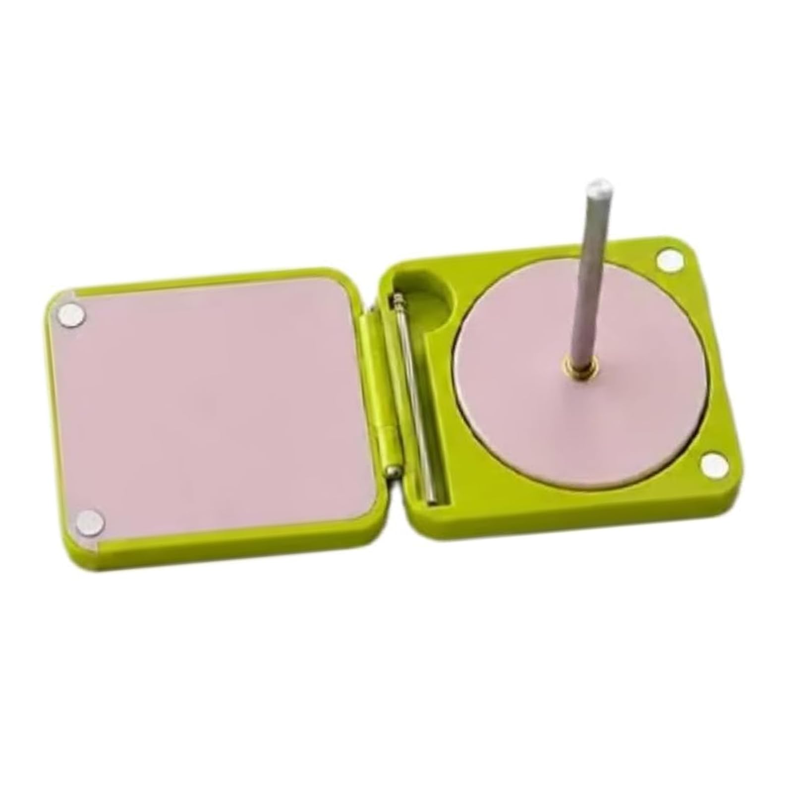 carotoe Rotating Spool Yarn Winder Portable Foldable Organizers for Crochet Knitting Travel Craft Gifts Set Polylactic Acid Materials Thread Storage Box