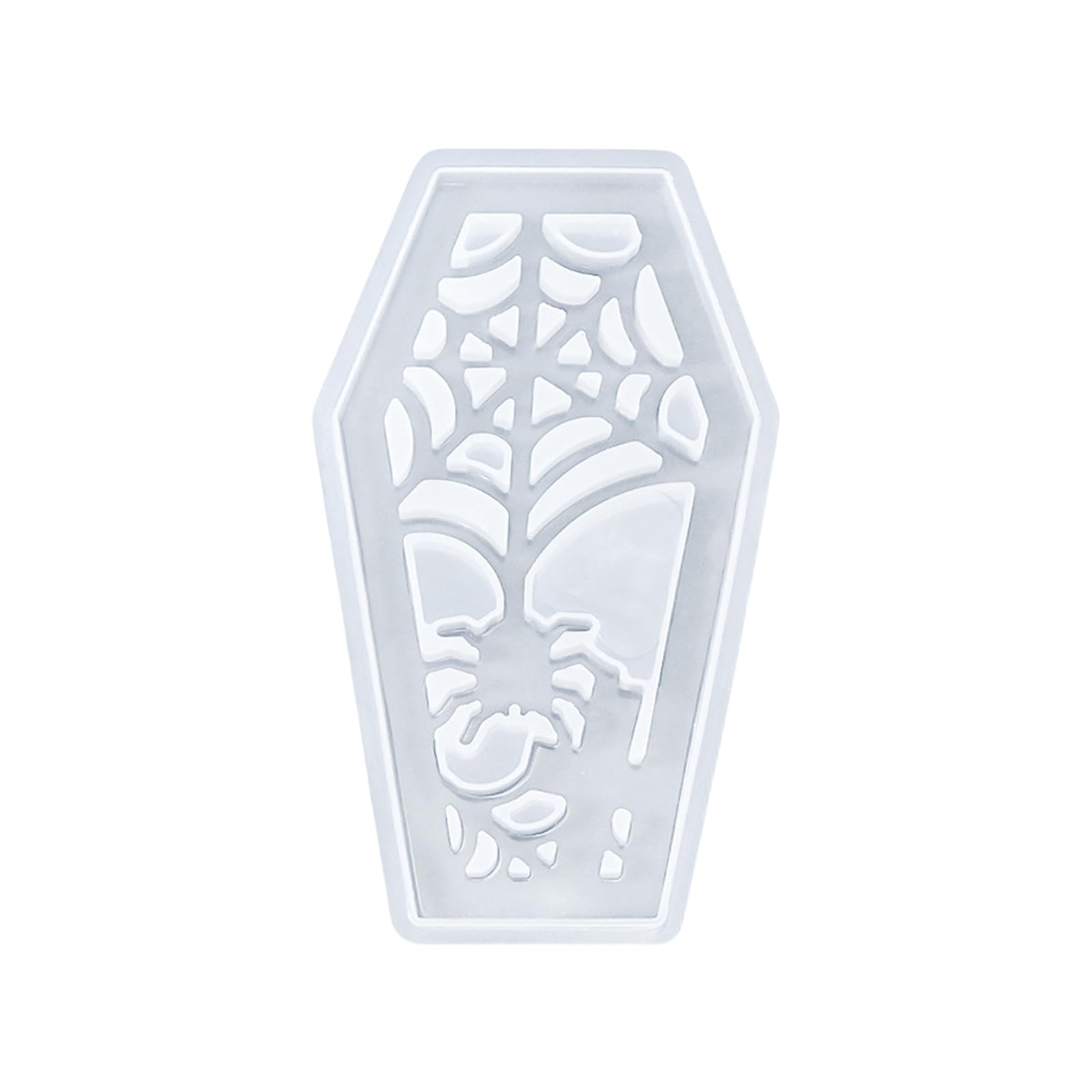 HUANGING 3 Coffin-Shaped Silicone Molds for Halloween Lamps Party Decorations Halloweens Coffins Silicone