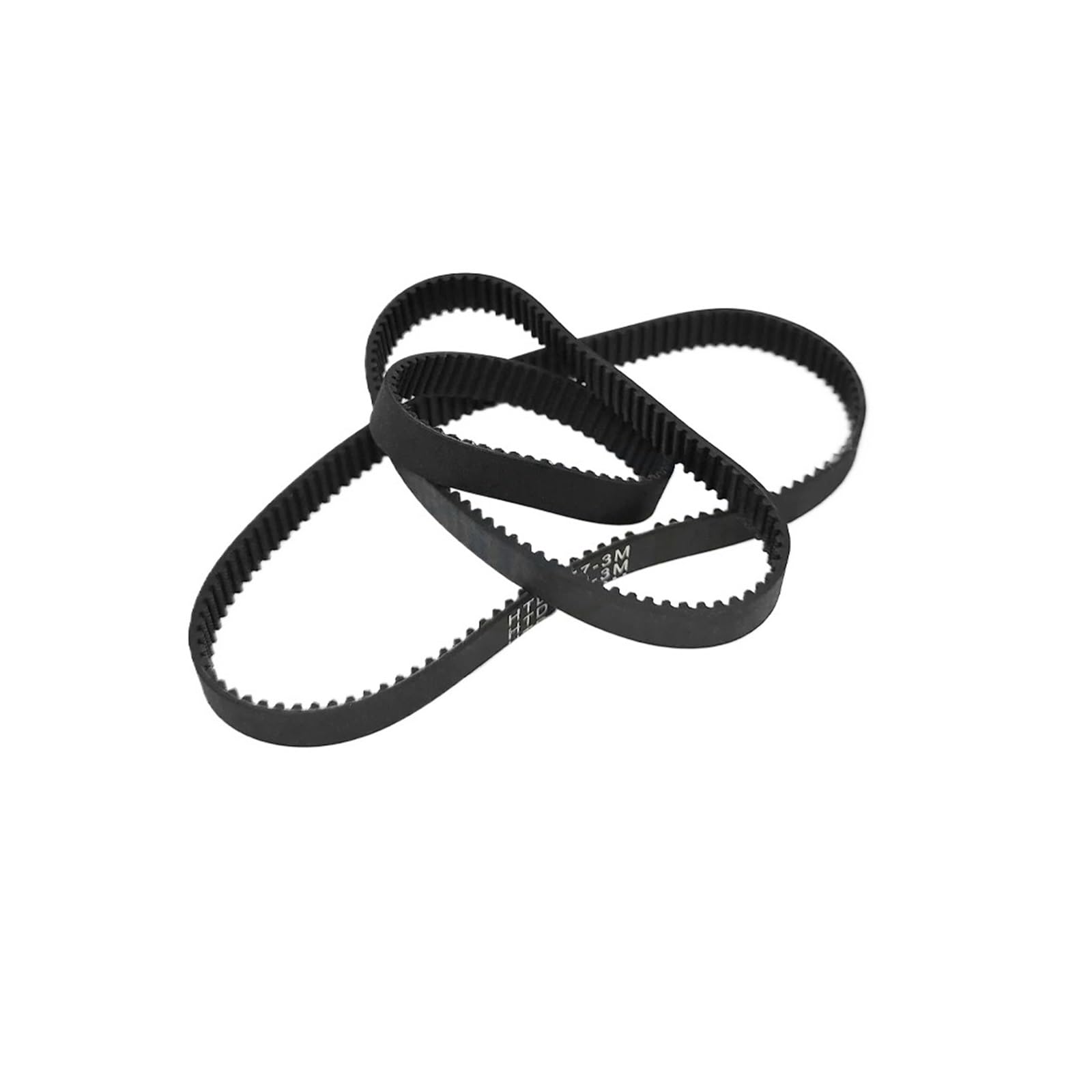 Courroie de distribution HTD 3M antiderapante 153 mm pour transmission synchrone