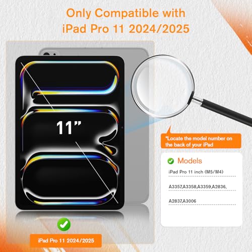Image of KCT 2 Pack Paperfeel Screen Protector for iPad Pro 11 inch M5 2025 /M4 2024