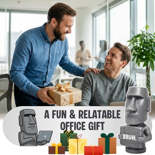 Estatua Moai Divertida Decoración de Escritorio miniatura 6