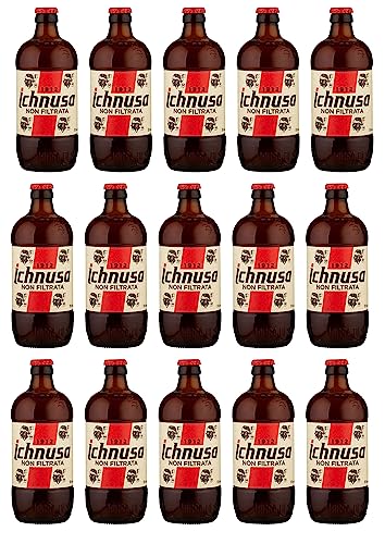 Zeus Party Box da 15 Birre Ichnusa Non Filtrata Bottiglie da 33 cl