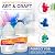 Epoxy Resin Kit for Art & Craft | 2 Gallon(256oz) | Odorless | Crystal Clear Epoxy Resin | Jewelry, Earrings, Coasters, Casting, Molding, Crafting & More | Includes Many Accessories