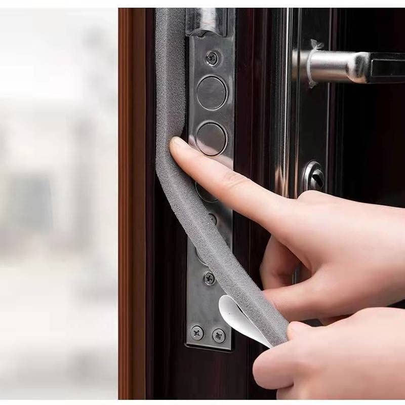 GBPOY Striscia Di Tenuta Della Porta Nastro Isolante In Schiuma - Foto 8