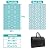 HEBE Outdoor Rug Waterproof 5x8, Plastic Straw Rug Camping Rug, Reversible Outdoor Patio Rugs RV Mat Clearance, Indoor Outside Floor Carpet for Porch,Deck,Camper,Balcony,Backyard