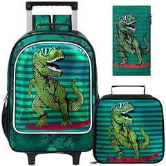 Uv Printing Dinosaur Rolling Backpack
