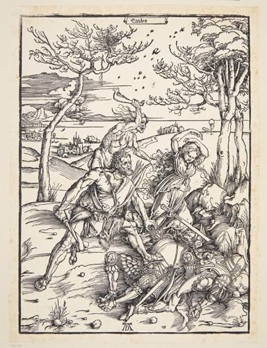 Tableau Hercule par Albrecht Dürer impression sur toile SERENDIPITP 60x90cm
