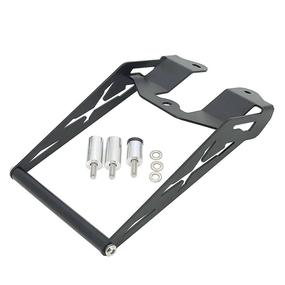 Newsmarts 12mm Navigation Mount GPS Phone Bracket Bar Adapter Holder Stand Black CNC for Ducati Desert X 937 2022 2023+ Motorcycle