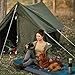 Outraveler Single Size Camping Air Mattress with Built in Foot Pump, Inflatable Bed Blow Up Mattress Sleeping Pad