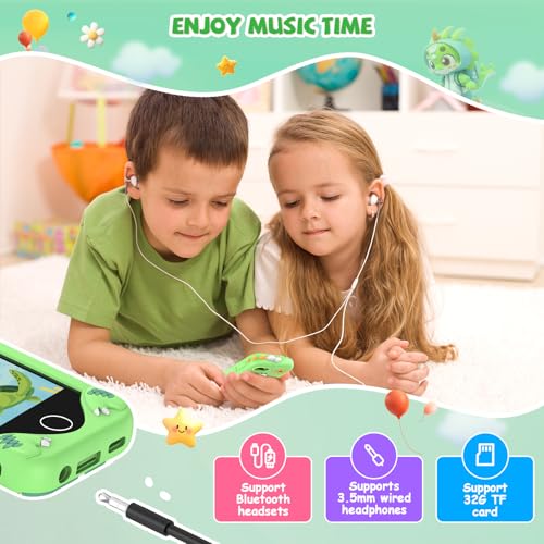 Image of Kids Smart Phone for Girls Gifts - Toddler Christmas Birthday Gift for Age 3 4 5 6 Year Old, Kids Cell Phone Toy with Touchscreen, Dual Cameras, Learning, Kid Mp3 Player, Games with 32 GB Card