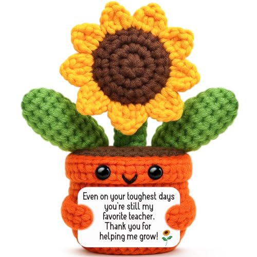 Patron de crochet tournesol haut de gamme, création artisanale pour cadeau de fin d'année