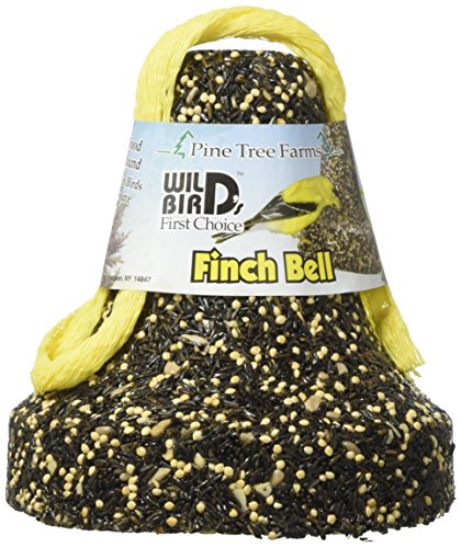Pine Tree Farms 1305 Finch Seed Bell With Net, 18-Ounce #TOP18