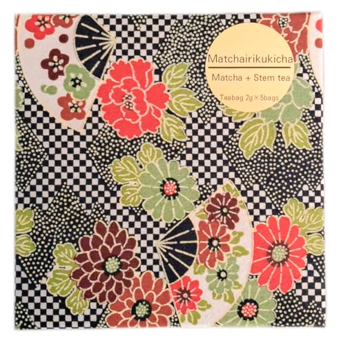 原田園 抹茶入り茎茶ティーバッグ 2g×5個