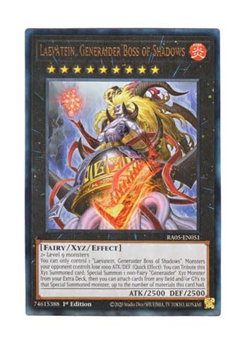 �p��� RA05-EN051 Laevatein, Generaider Boss of Shadows �e�̉� ���C���@�[�e�C�� (�v���Y�}�e�B�b�N�A���e�B���b�g���A) 1st Edition