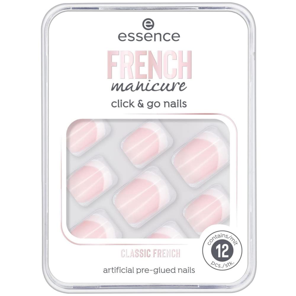 Essence French manicure click & go nails 01
